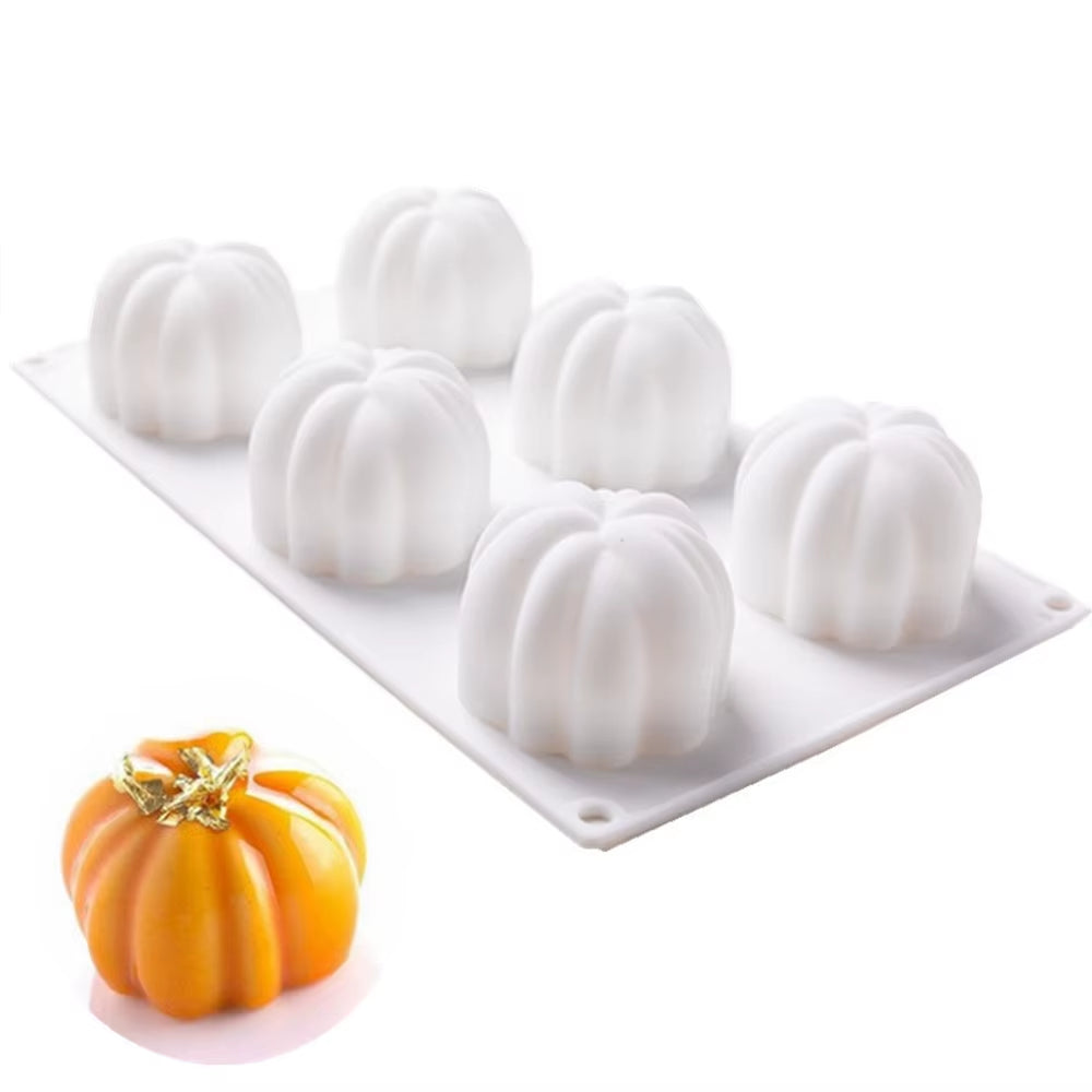 French Dessert Cake Decorating Tools 3D Lemon Shape Fruit Silicone Mold Brownies Cake Mousse Cake Moulds Pastry Baking Tools