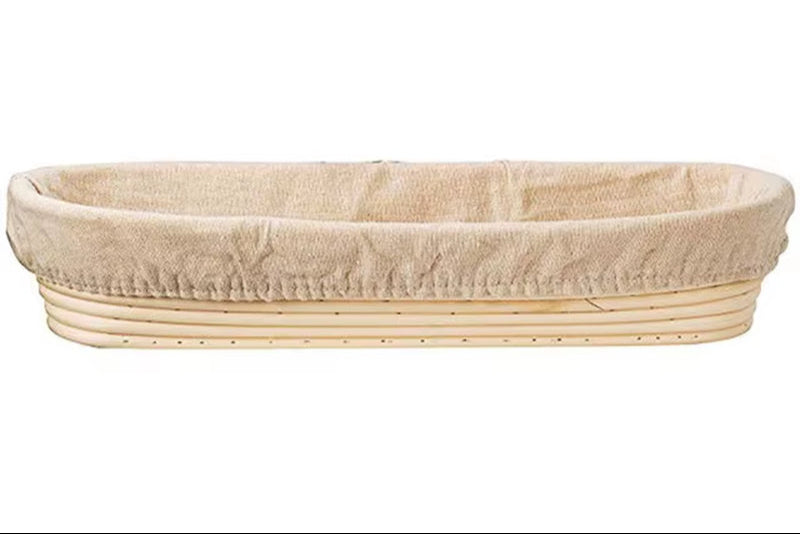 Handmade Rattan Bread Proofing Basket Natural Fermentation Sourdough Banneton Bread Basket Dough Rattan Wicker Baking Bowl