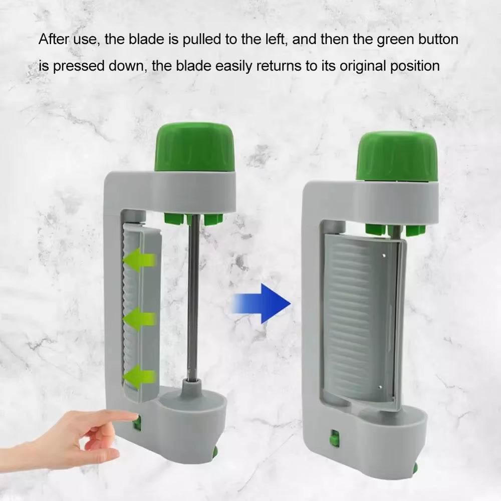 Manual Vegetable Sheet Slicer Portable Safety Fast Fruits Apple Slicer Potato Peeler Creative Veggie Sheet Slicer Kitchen Gadget