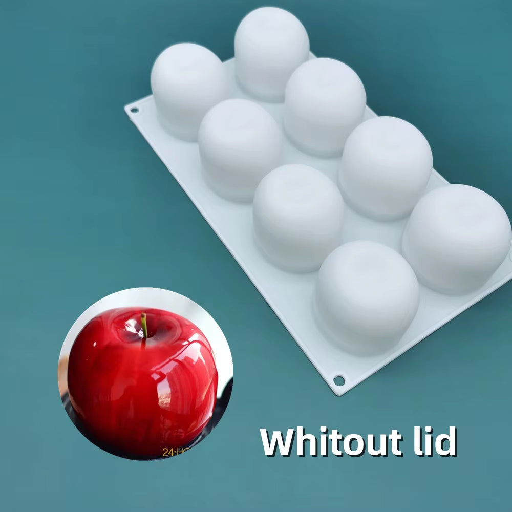 French Dessert Cake Decorating Tools 3D Lemon Shape Fruit Silicone Mold Brownies Cake Mousse Cake Moulds Pastry Baking Tools