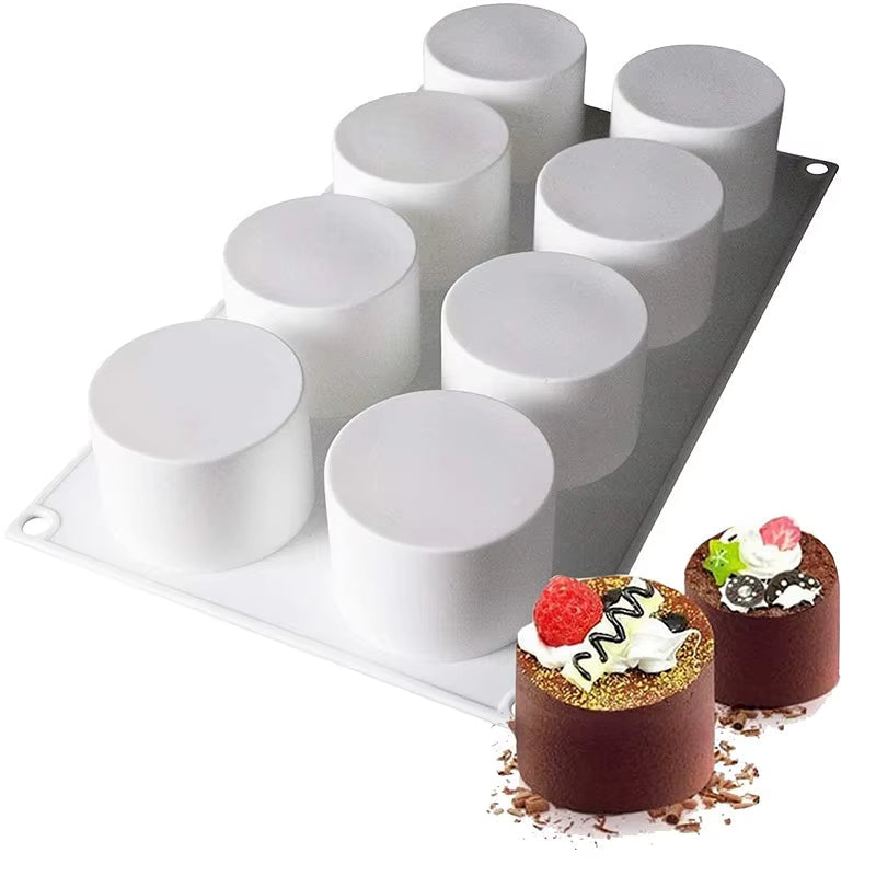 French Dessert Cake Decorating Tools 3D Lemon Shape Fruit Silicone Mold Brownies Cake Mousse Cake Moulds Pastry Baking Tools