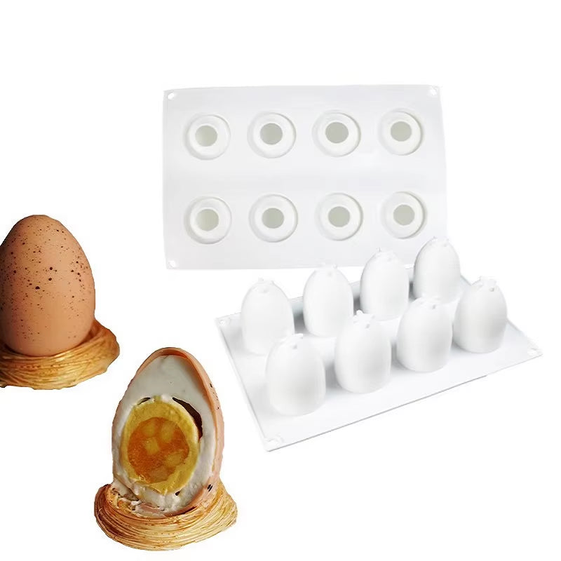 French Dessert Cake Decorating Tools 3D Lemon Shape Fruit Silicone Mold Brownies Cake Mousse Cake Moulds Pastry Baking Tools