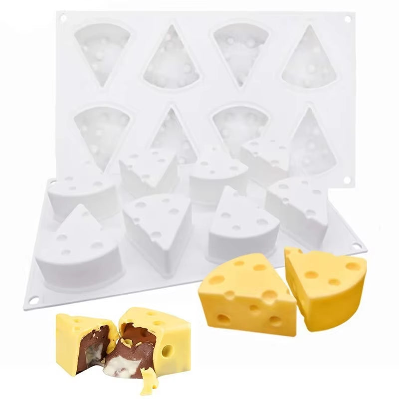 French Dessert Cake Decorating Tools 3D Lemon Shape Fruit Silicone Mold Brownies Cake Mousse Cake Moulds Pastry Baking Tools