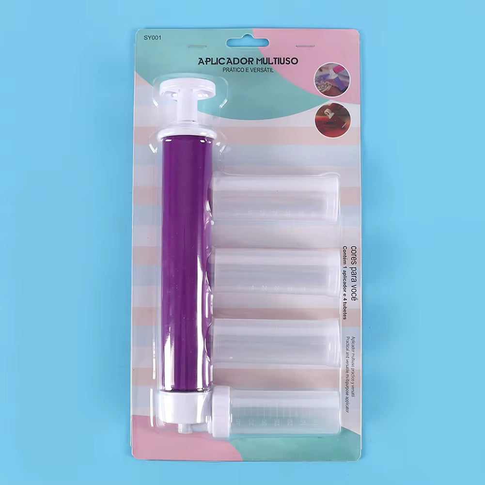 Manual Airbrush for Decorating Cake DIY Baking Cake Airbrush Pump Decorating Tools Cake Spray Tube for Cupcake Cookies Desserts