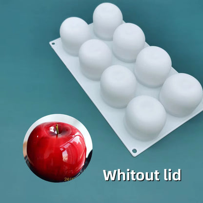 French Dessert Cake Decorating Tools 3D Lemon Shape Fruit Silicone Mold Brownies Cake Mousse Cake Moulds Pastry Baking Tools