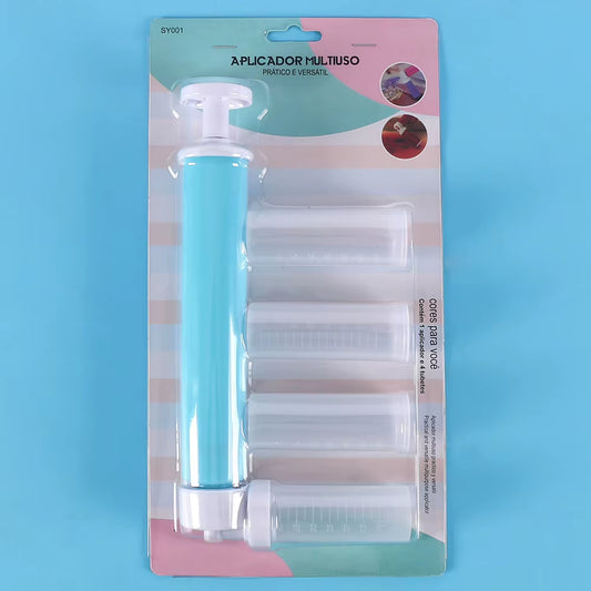 Manual Airbrush for Decorating Cake DIY Baking Cake Airbrush Pump Decorating Tools Cake Spray Tube for Cupcake Cookies Desserts