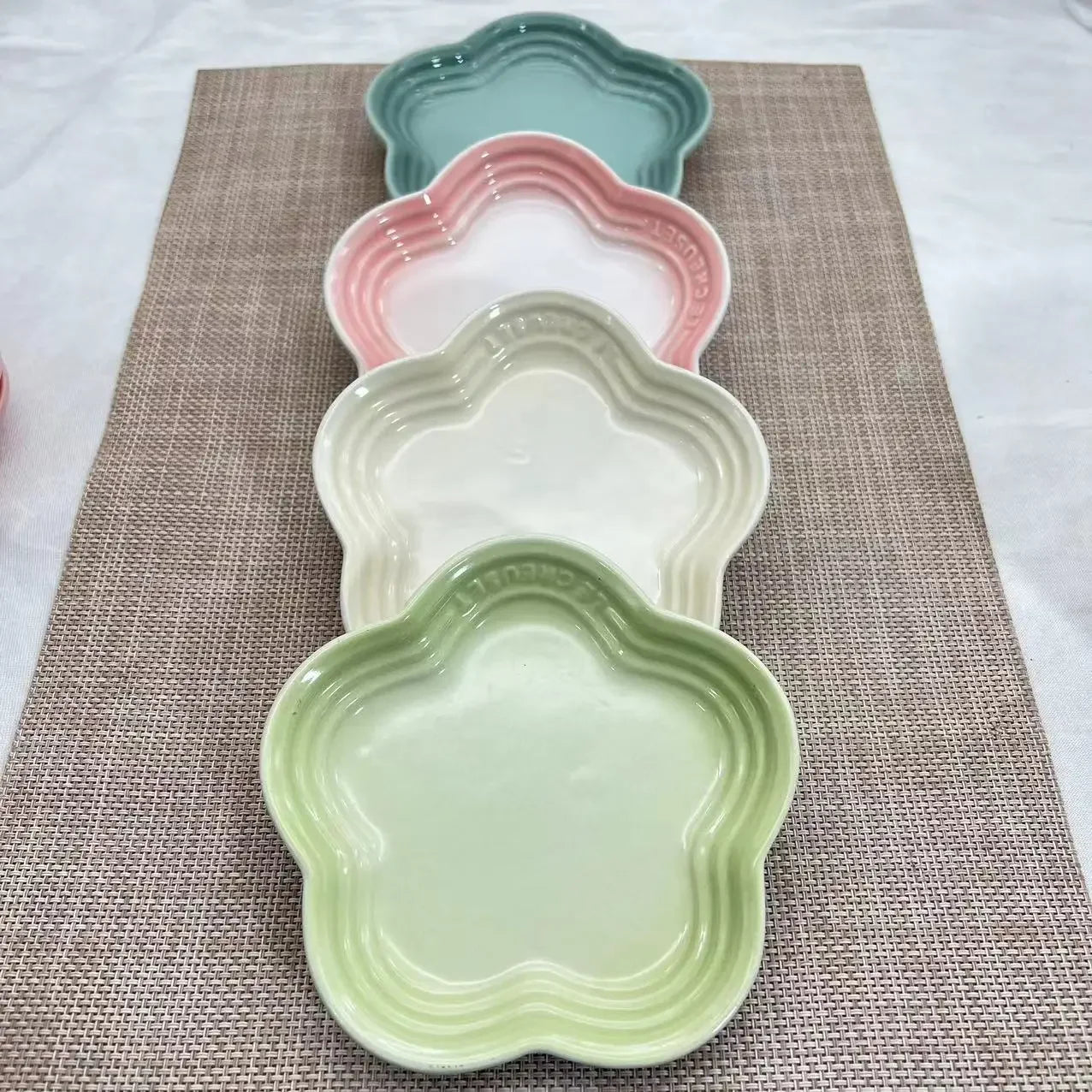 Ceremic Blossom Cake Plate