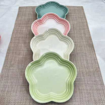 Ceremic Blossom Cake Plate