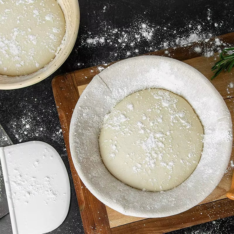 Baking Tools Banneton Set Dough Fermentation Bread Proofing Baskets for Professional and Home Bakers Sourdough Rattan Basket
