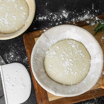Baking Tools Banneton Set Dough Fermentation Bread Proofing Baskets for Professional and Home Bakers Sourdough Rattan Basket