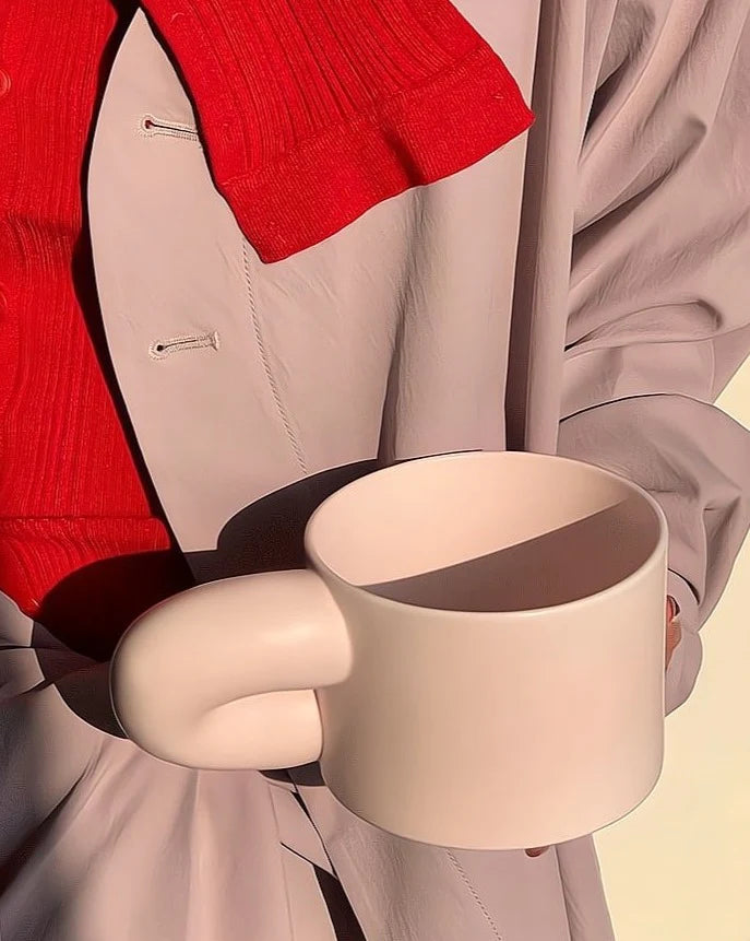 Handmade Chubby Hug Mug