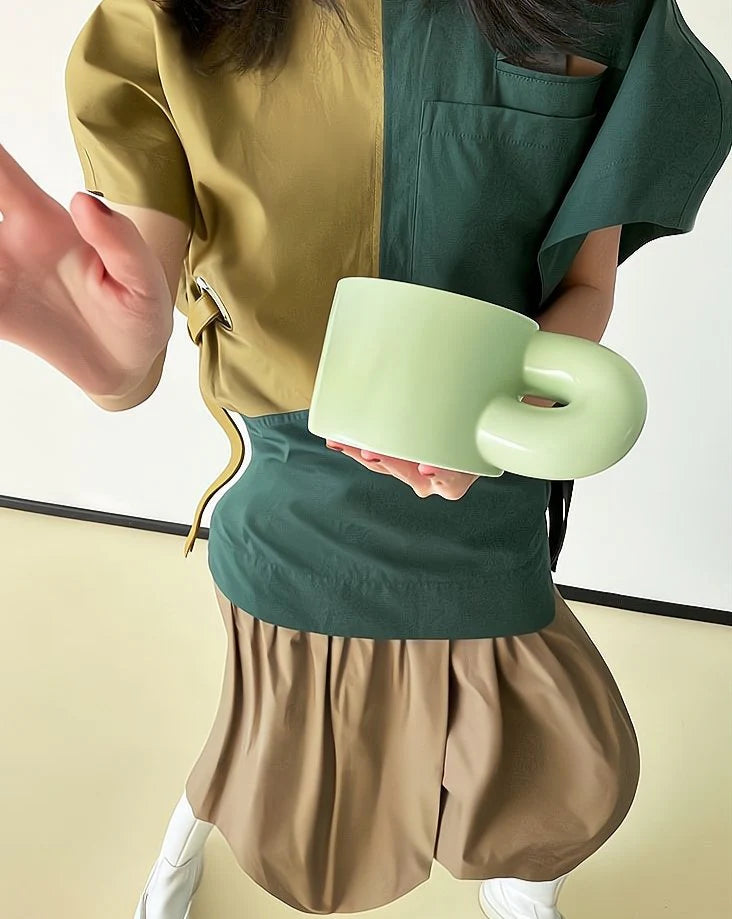 Handmade Chubby Hug Mug